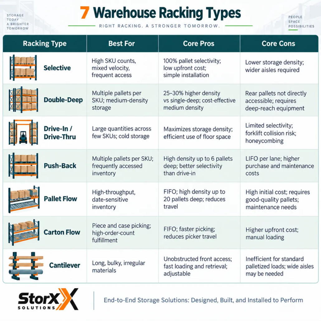 Warehous Racking Types